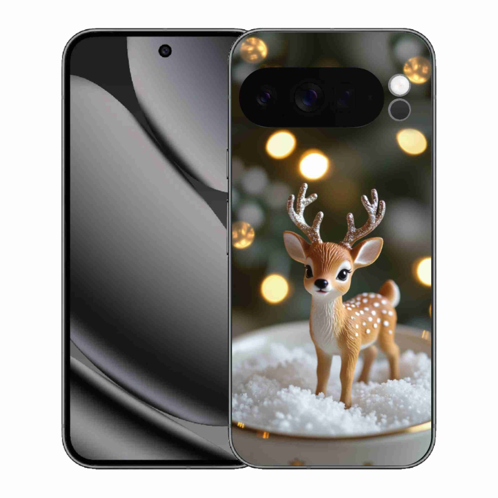 Gélový kryt mmCase na Google Pixel 10 Pro XL - roztomilý vianočný jeleň
