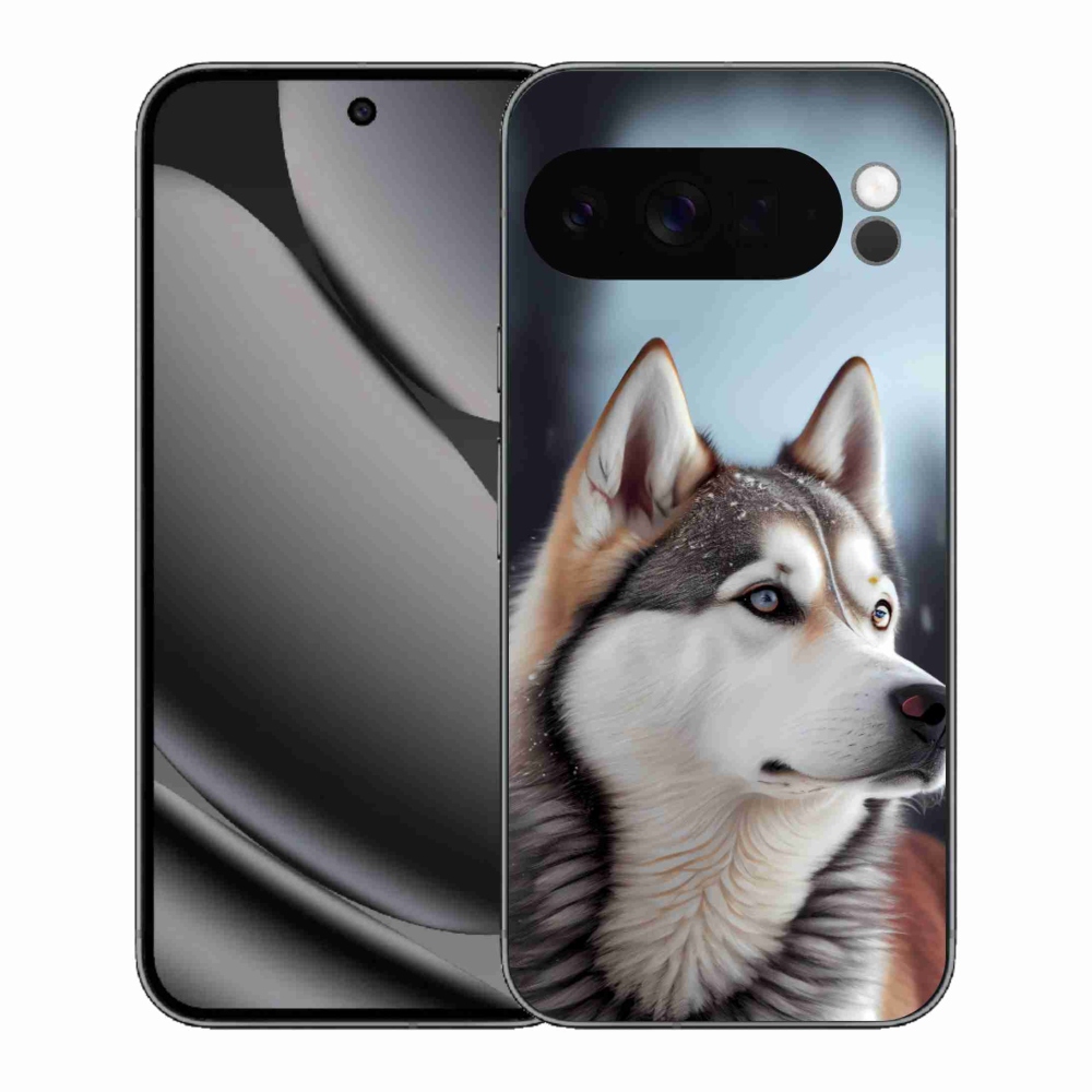 Gélový kryt mmCase na Google Pixel 10 Pro XL - sibírsky husky