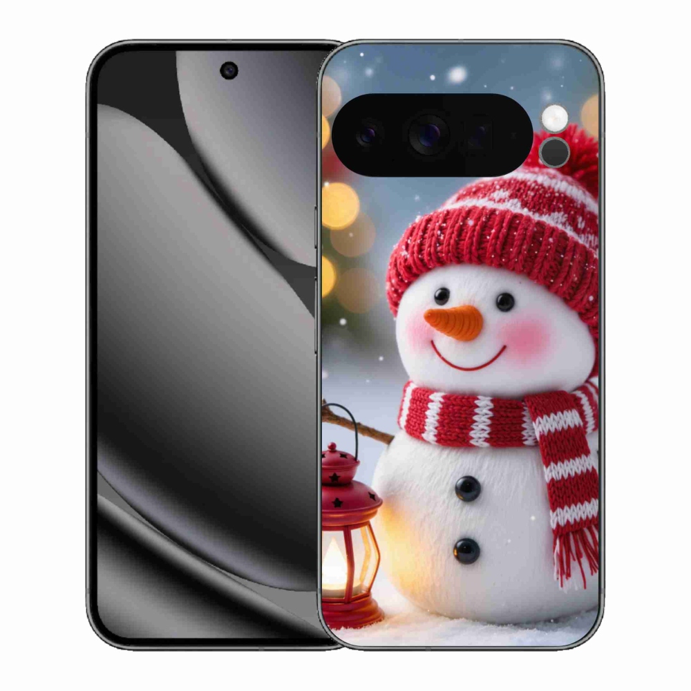 Gélový kryt mmCase na Google Pixel 10 Pro XL - snehuliak 2
