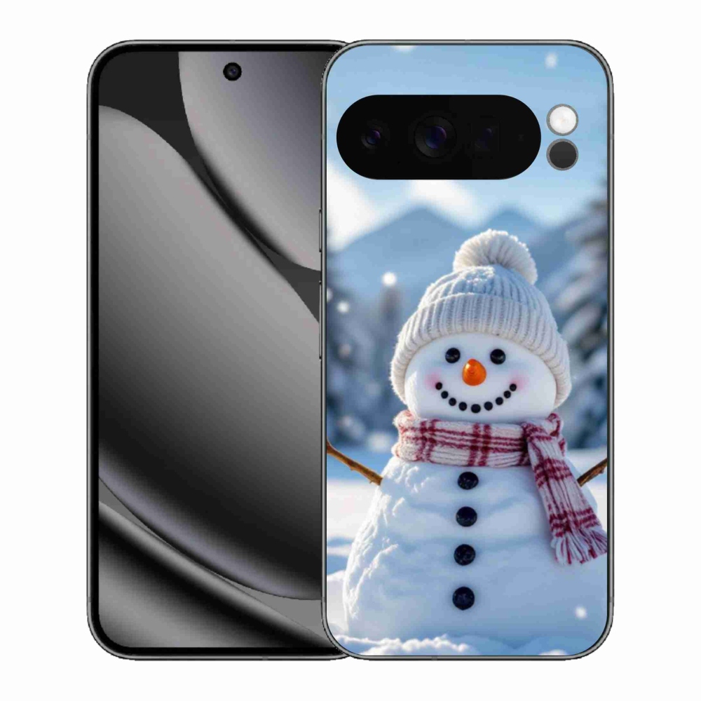 Gélový kryt mmCase na Google Pixel 10 Pro XL - snehuliak 3