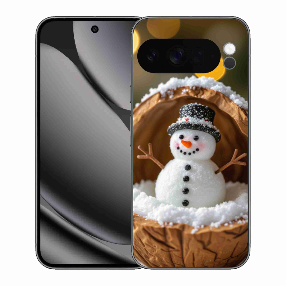 Gélový kryt mmCase na Google Pixel 10 Pro XL - snehuliak 4