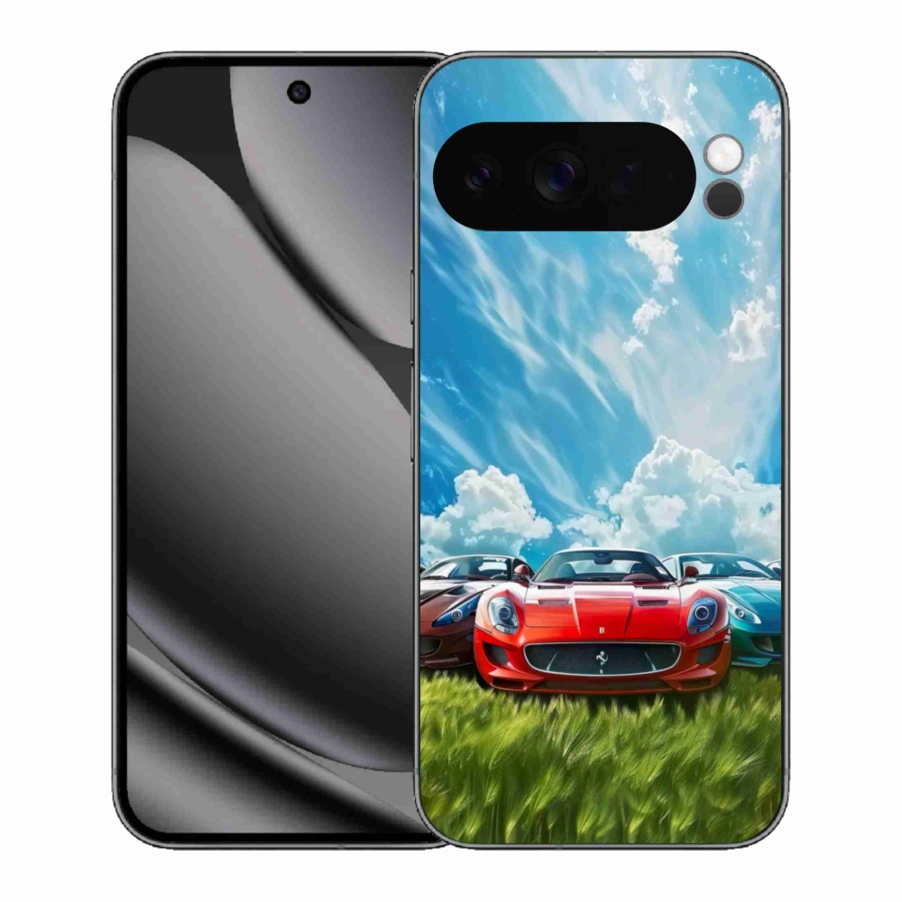 Gélový kryt mmCase na Google Pixel 10 Pro XL - športové vozidlá