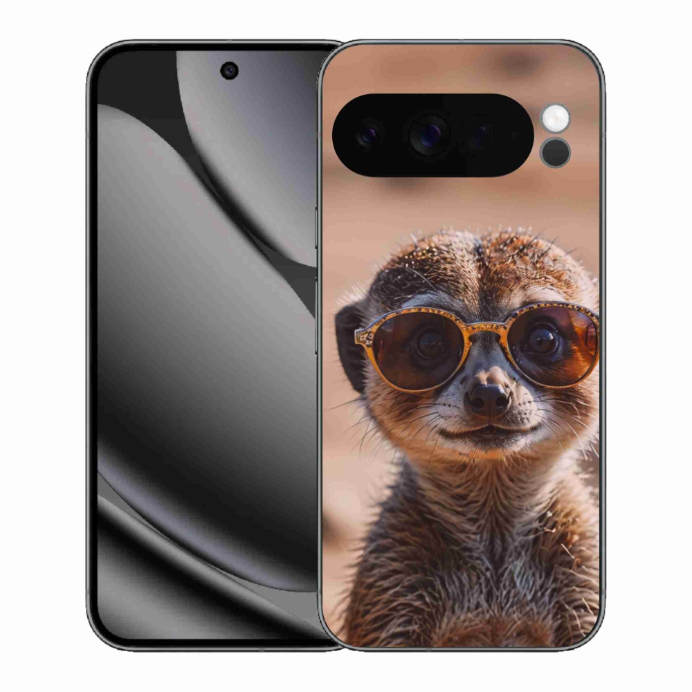 Gélový kryt mmCase na Google Pixel 10 Pro XL - štýlové surikata