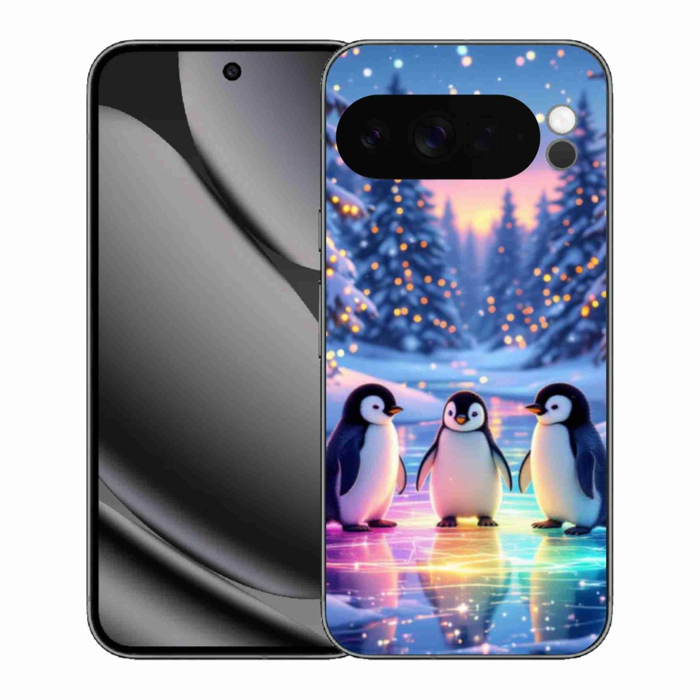 Gélový kryt mmCase na Google Pixel 10 Pro XL - tučniaci