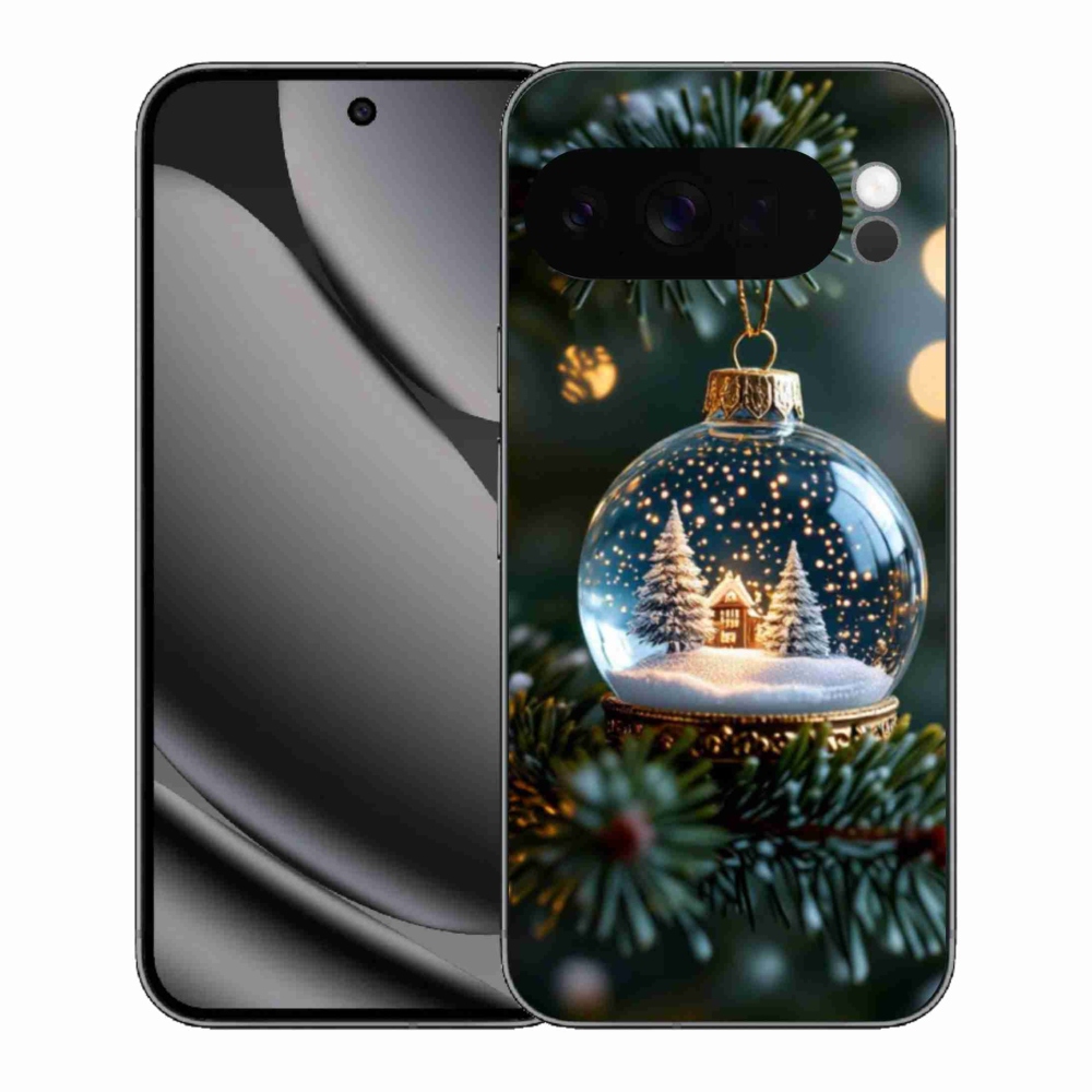 Gélový kryt mmCase na Google Pixel 10 Pro XL - vianočné gule 2