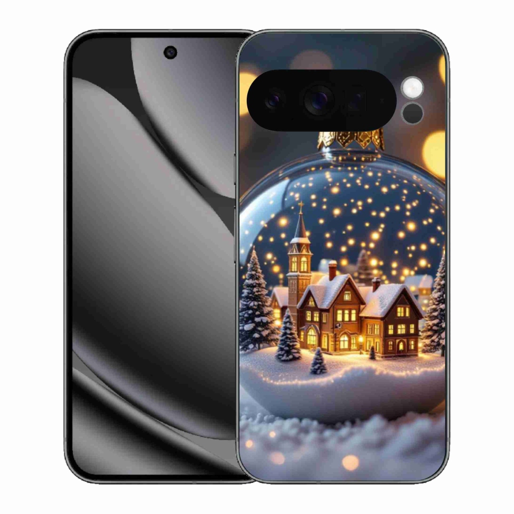 Gélový kryt mmCase na Google Pixel 10 Pro XL - vianočné gule 4