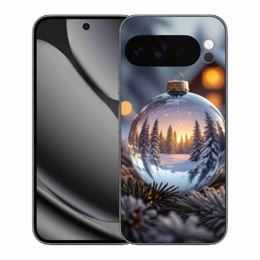 Gélový kryt mmCase na Google Pixel 10 Pro XL - vianočná ozdoba