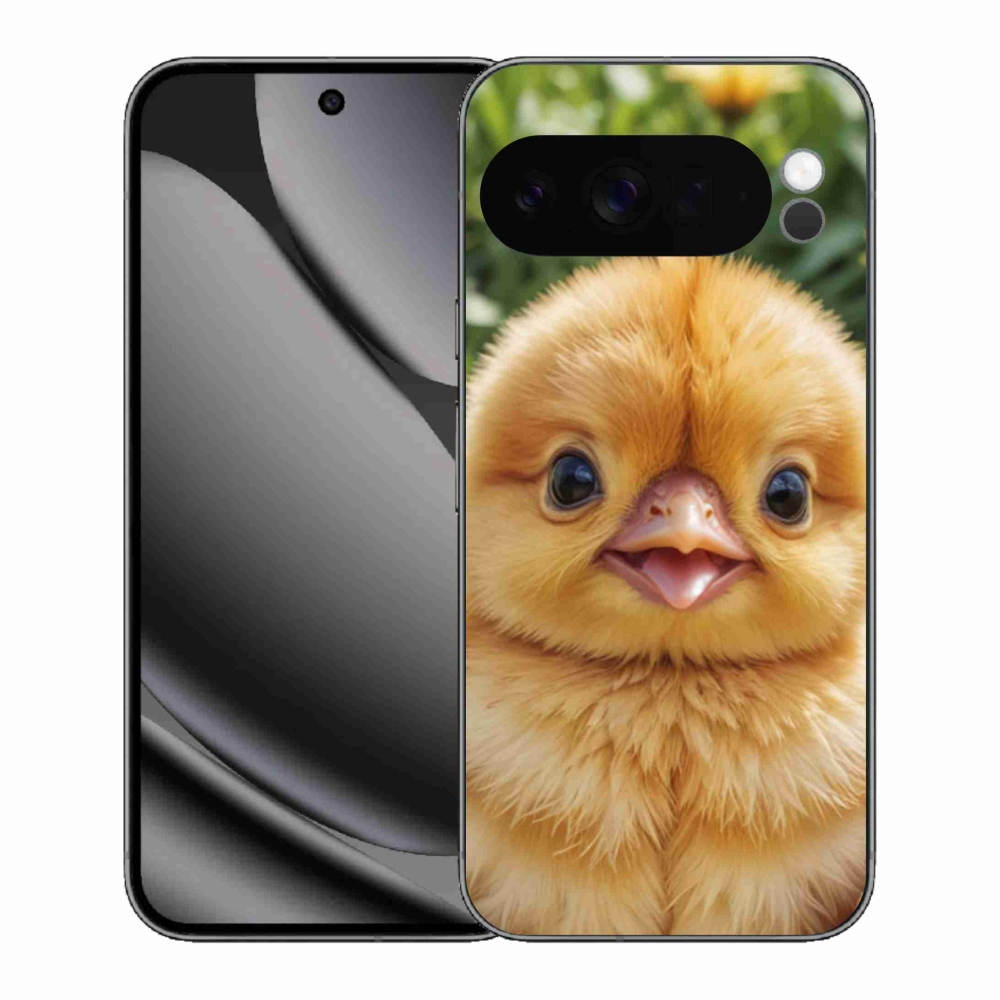 Gélový kryt mmCase na Google Pixel 10 Pro XL - veselé kuriatko