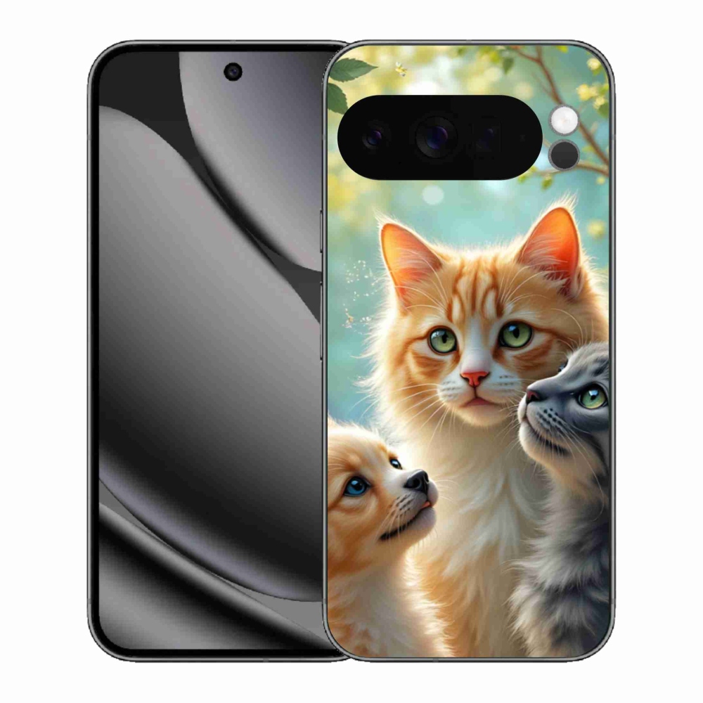 Gélový kryt mmCase na Google Pixel 10 Pro XL - zvieracie priateľstvo 2