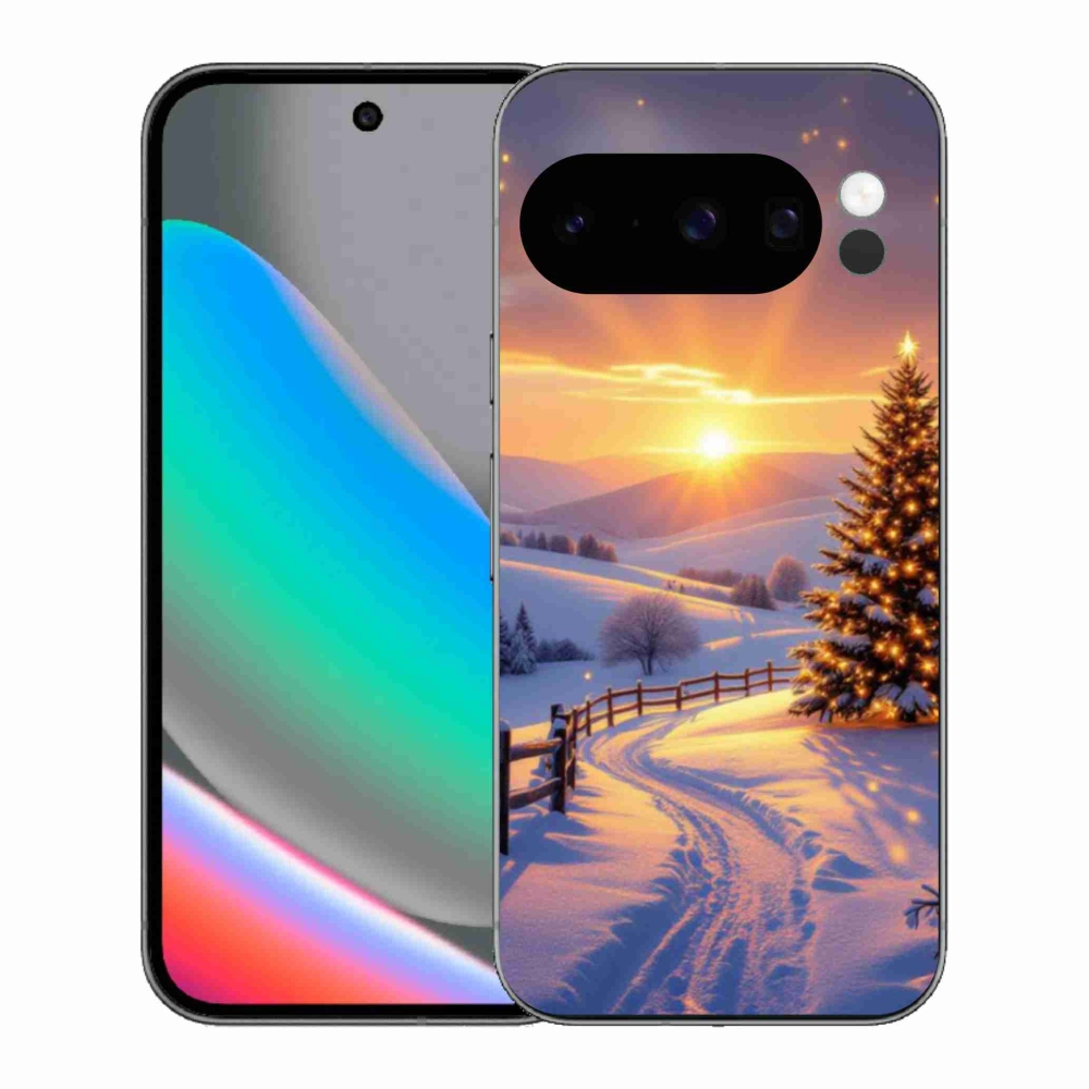 Gélový kryt mmCase na Google Pixel 10 Pro - zimná krajina