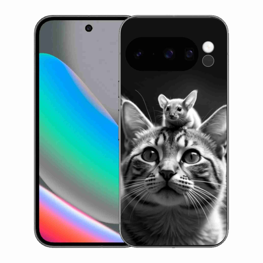 Gélový kryt mmCase na Google Pixel 10 Pro - zvieracie priateľstvo 2