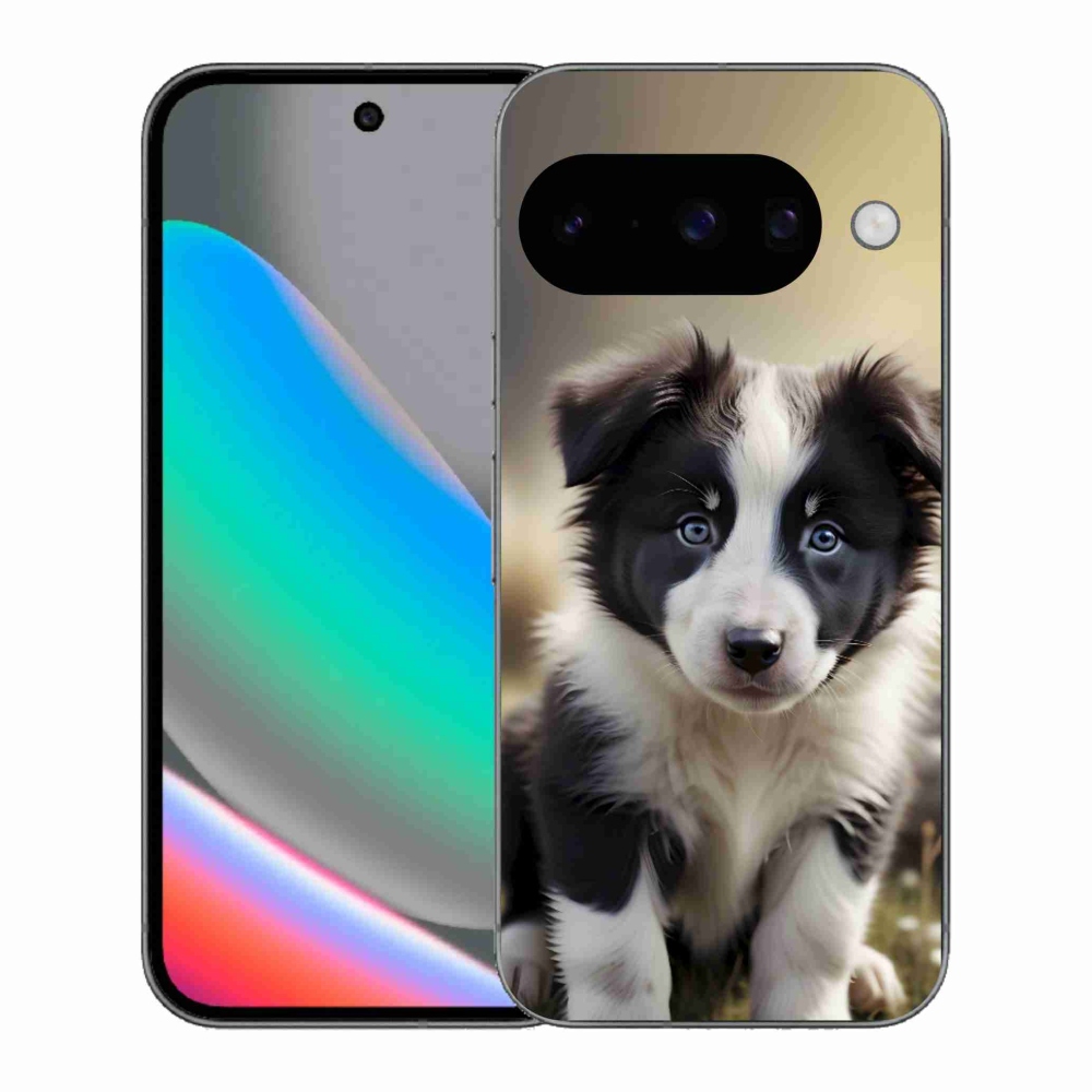 Gélový kryt mmCase na Google Pixel 10 - roztomilá border kólia