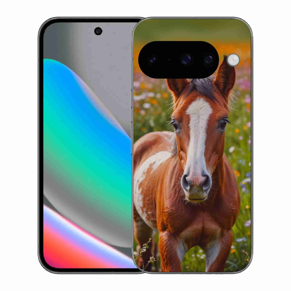 Gélový kryt mmCase na Google Pixel 10 - roztomilé žriebä