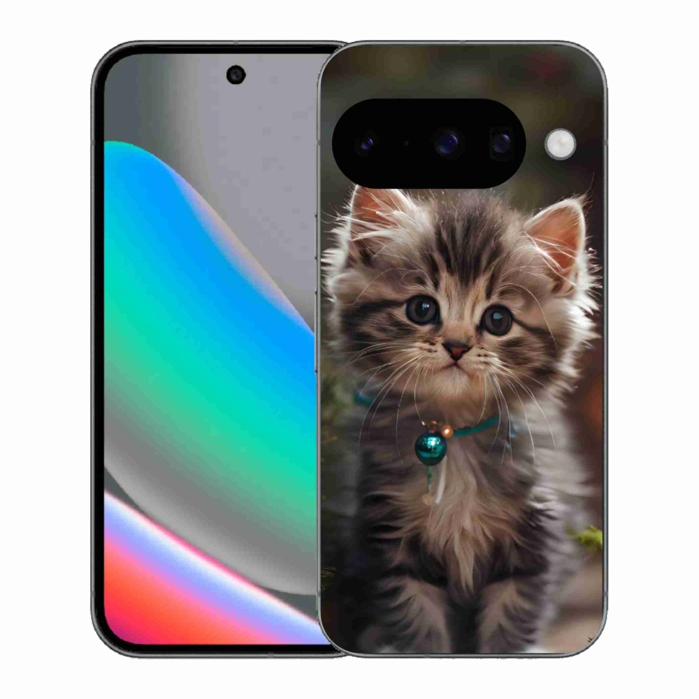 Gélový kryt mmCase na Google Pixel 10 - roztomilé mačiatko 11
