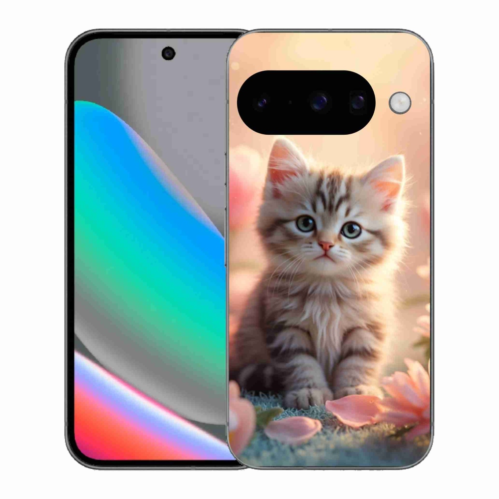 Gélový kryt mmCase na Google Pixel 10 - roztomilé mačiatko 8
