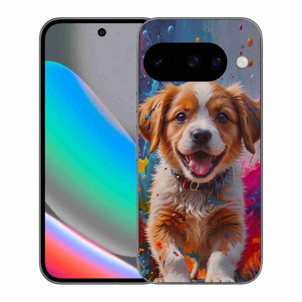 Gélový kryt mmCase na Google Pixel 10 - roztomilé šteňa 3