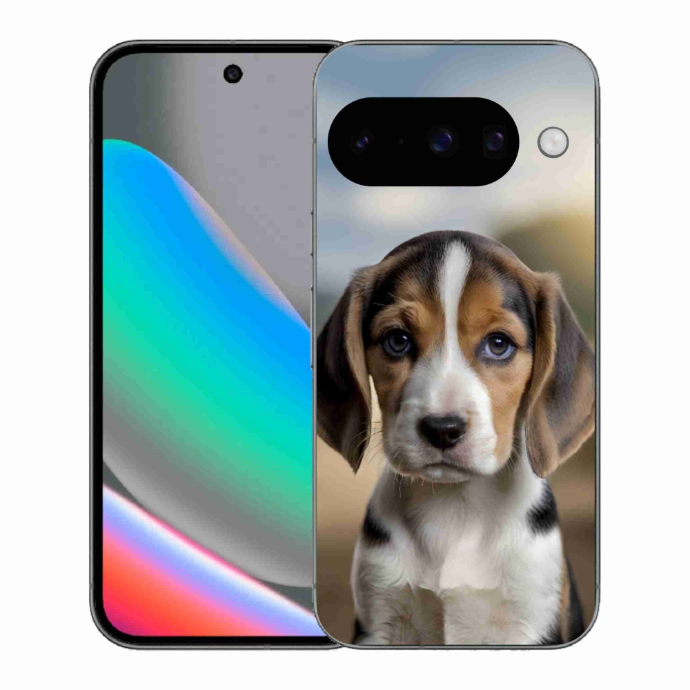 Gélový kryt mmCase na Google Pixel 10 - roztomilý bígl