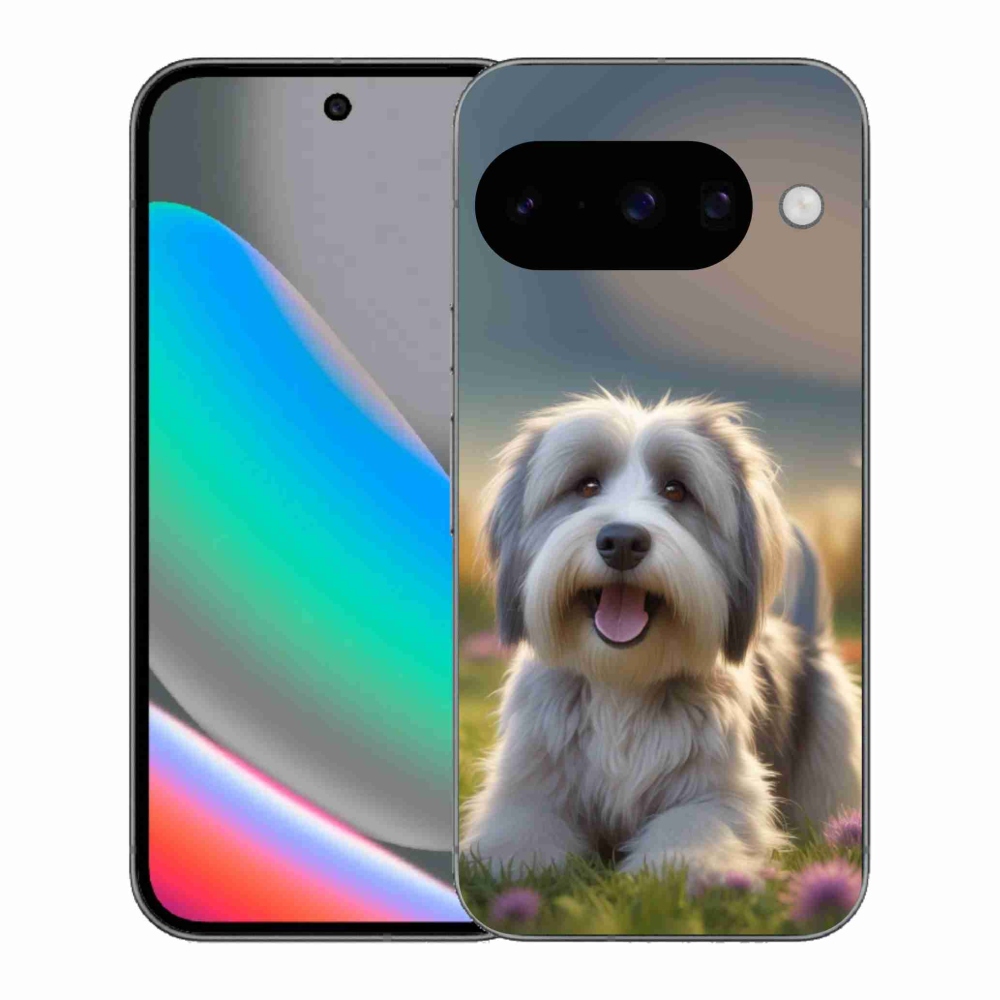 Gélový kryt mmCase na Google Pixel 10 - roztomilý havanský psík