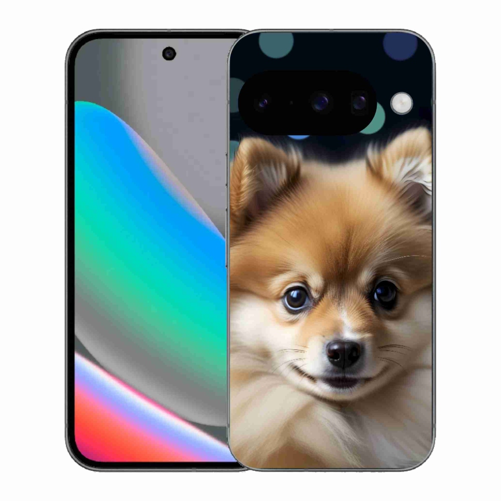 Gélový kryt mmCase na Google Pixel 10 - roztomilý pomeranian
