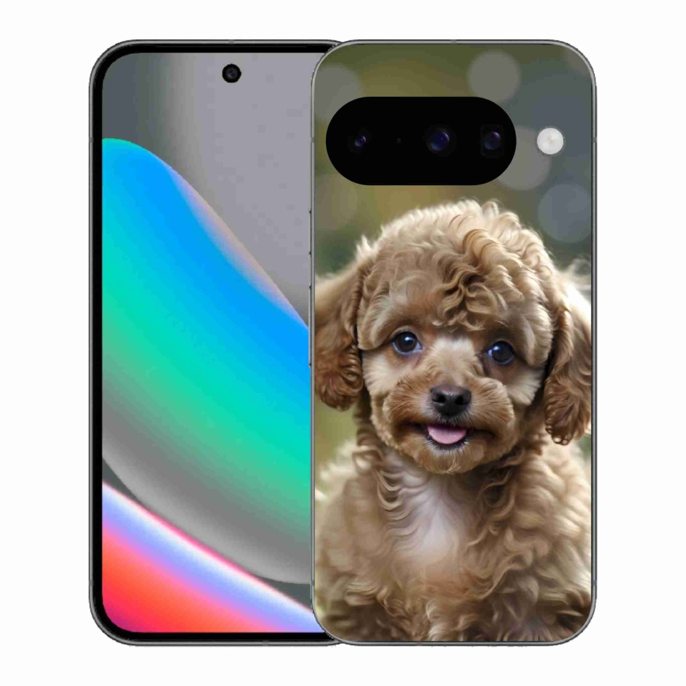 Gélový kryt mmCase na Google Pixel 10 - roztomilý pudel