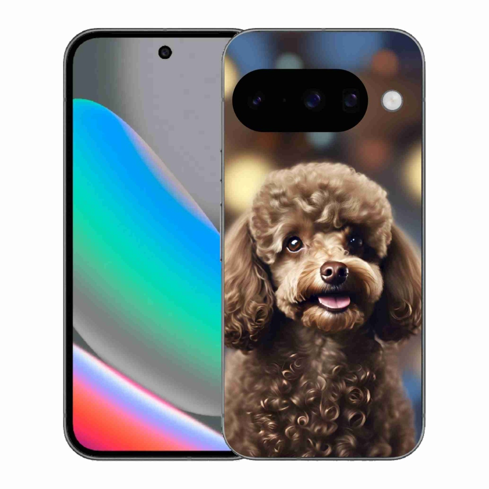Gélový kryt mmCase na Google Pixel 10 - roztomilý pudel