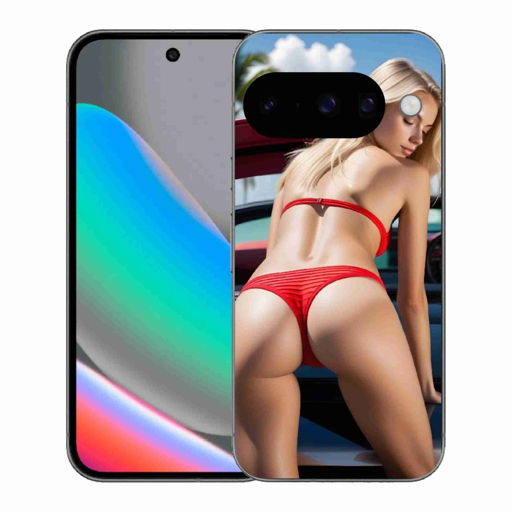 Gélový kryt mmCase na Google Pixel 10 - sexy žena 2