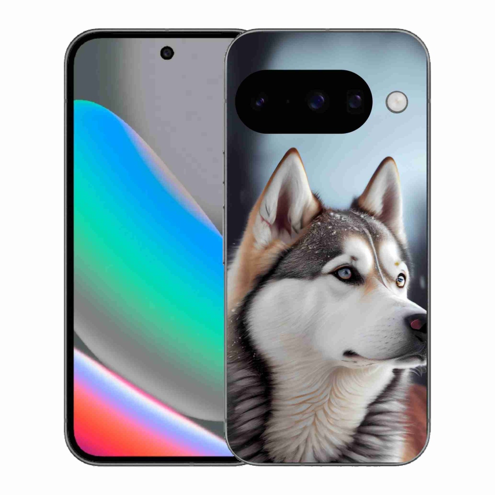 Gélový kryt mmCase na Google Pixel 10 - sibírsky husky