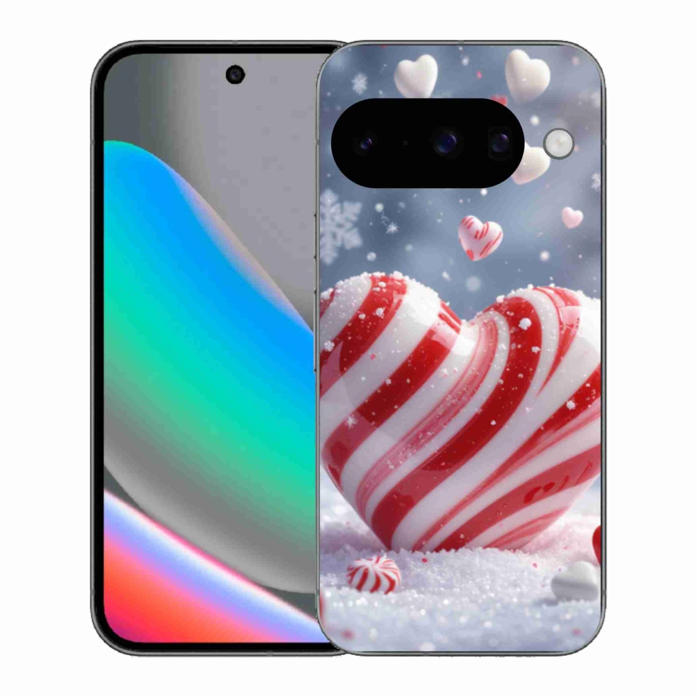 Gélový kryt mmCase na Google Pixel 10 - sladké srdce