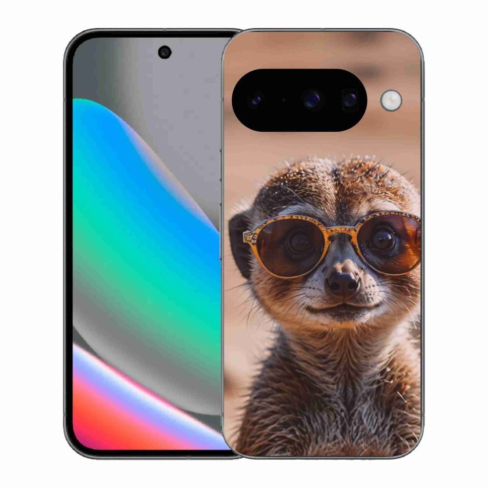 Gélový kryt mmCase na Google Pixel 10 - štýlová surikata