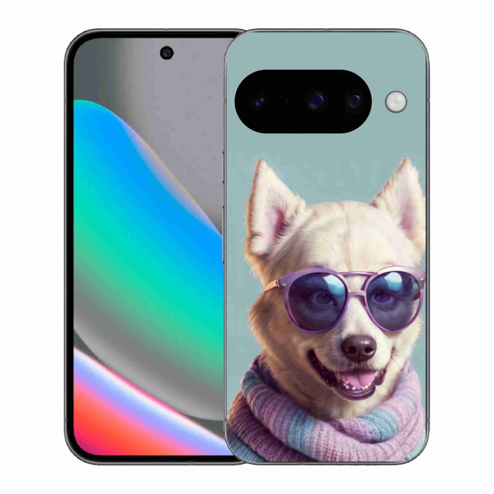 Gélový kryt mmCase na Google Pixel 10 - štýlový nemecký špic