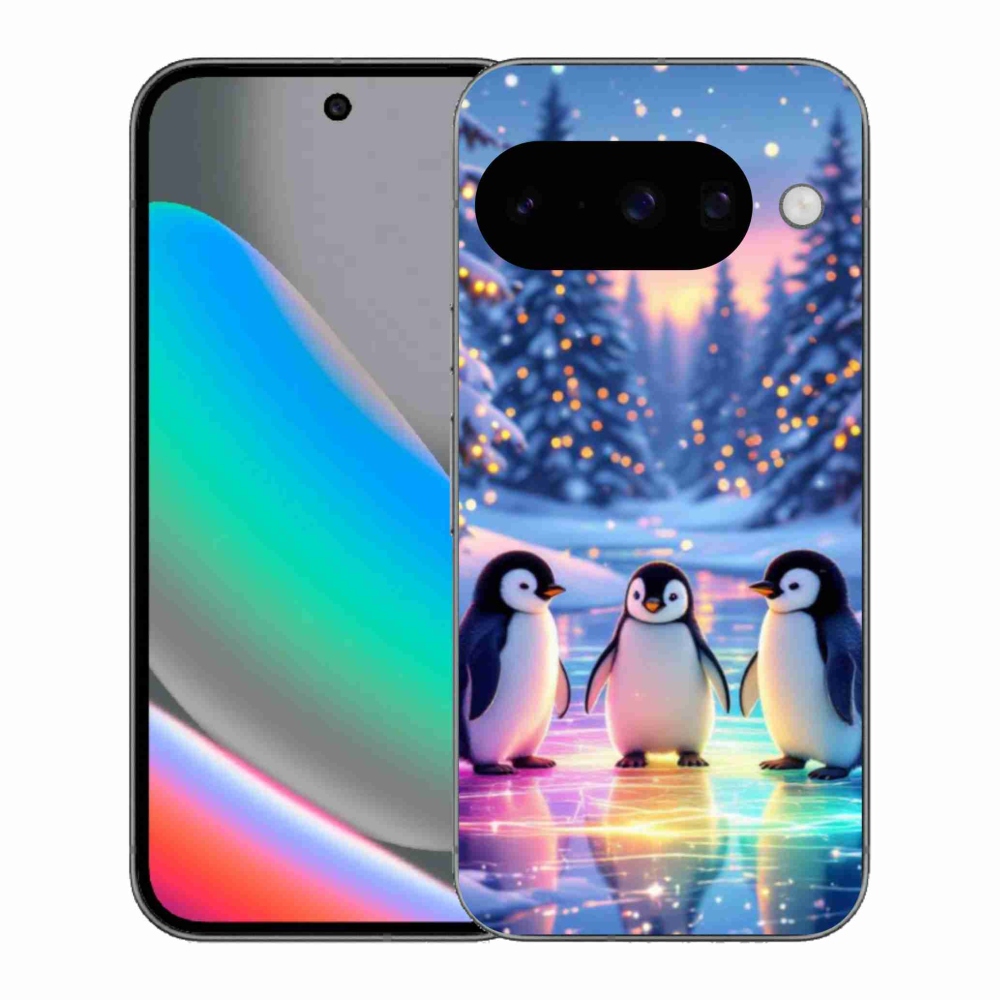 Gélový kryt mmCase na Google Pixel 10 - tučníci