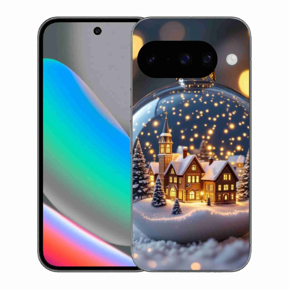 Gélový kryt mmCase na Google Pixel 10 - vianočné gule 4