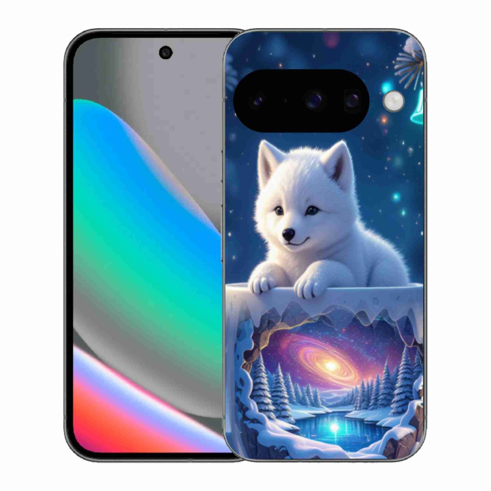 Gélový kryt mmCase na Google Pixel 10 - vianočné šteňa