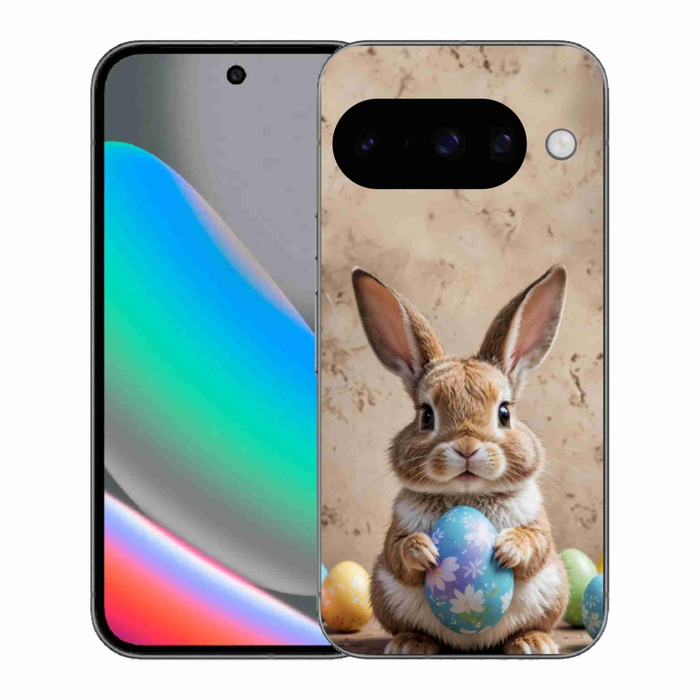 Gélový kryt mmCase na Google Pixel 10 - veľkonočný zajačik