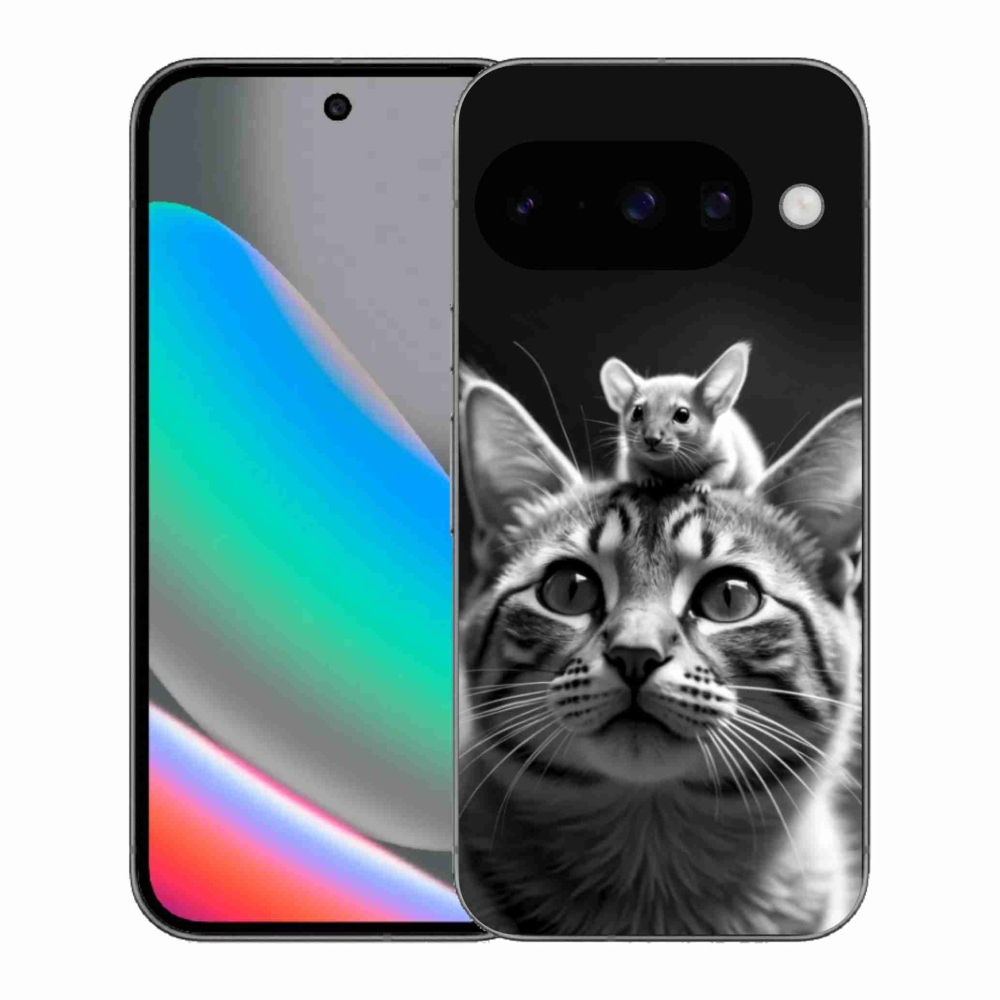 Gélový kryt mmCase na Google Pixel 10 - zvieracie priateľstvo 2