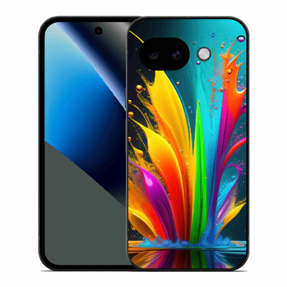 Gélový kryt mmCase na Google Pixel 10a - abstraktný motív 1