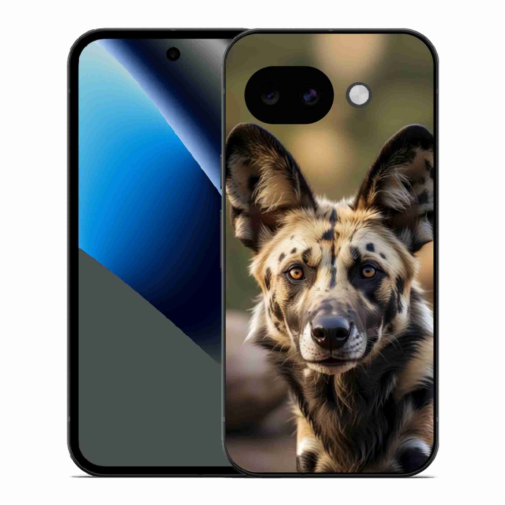 Gélový kryt mmCase na Google Pixel 10a - africký divoký pes