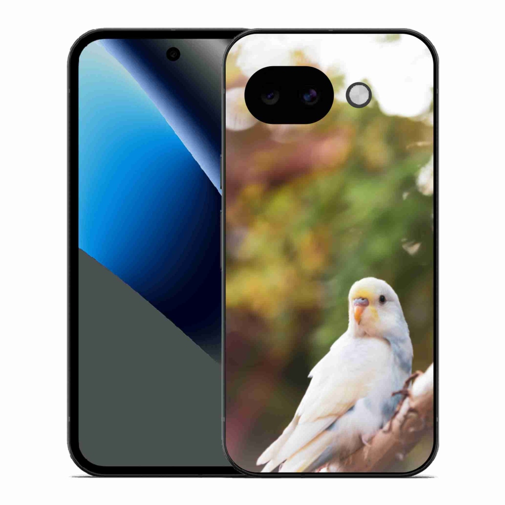 Gélový kryt mmCase na Google Pixel 10a - andulka biela