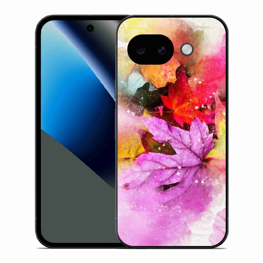 Gélový kryt mmCase na Google Pixel 10a - farebné listy