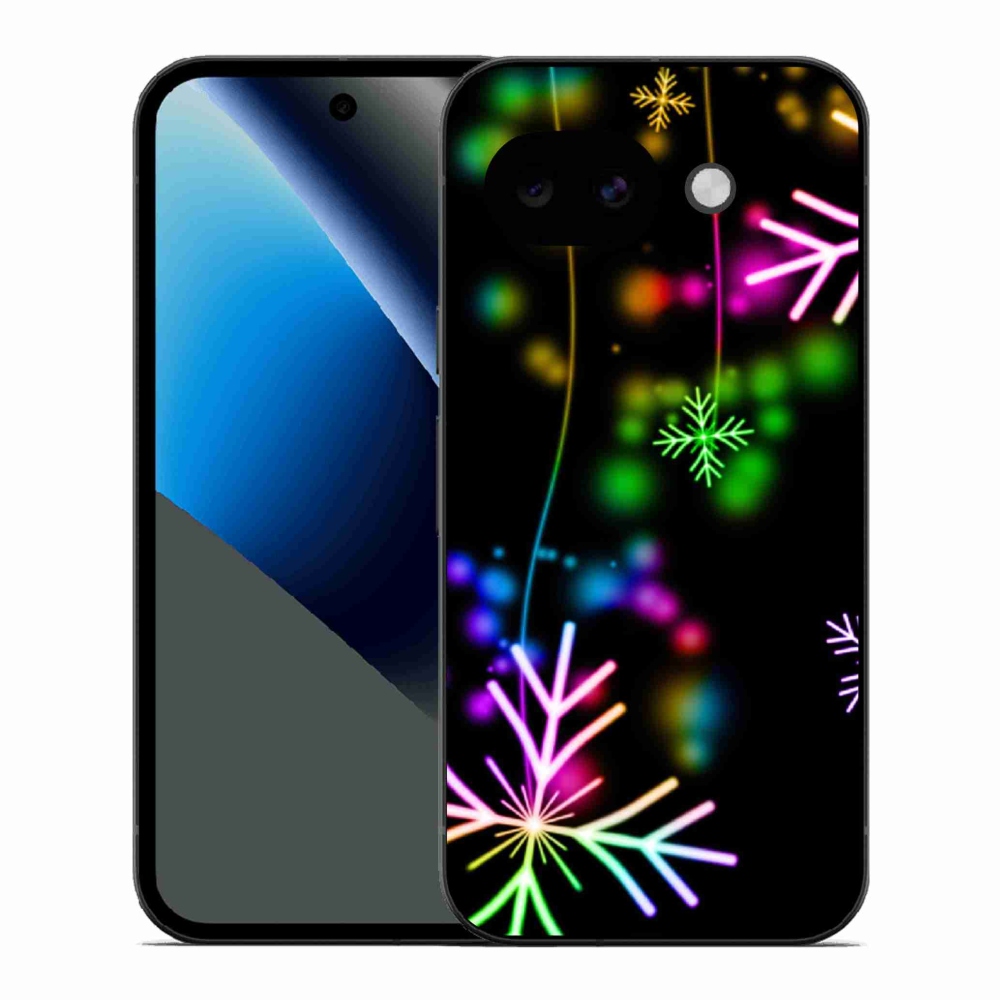 Gélový kryt mmCase na Google Pixel 10a - farebné vločky