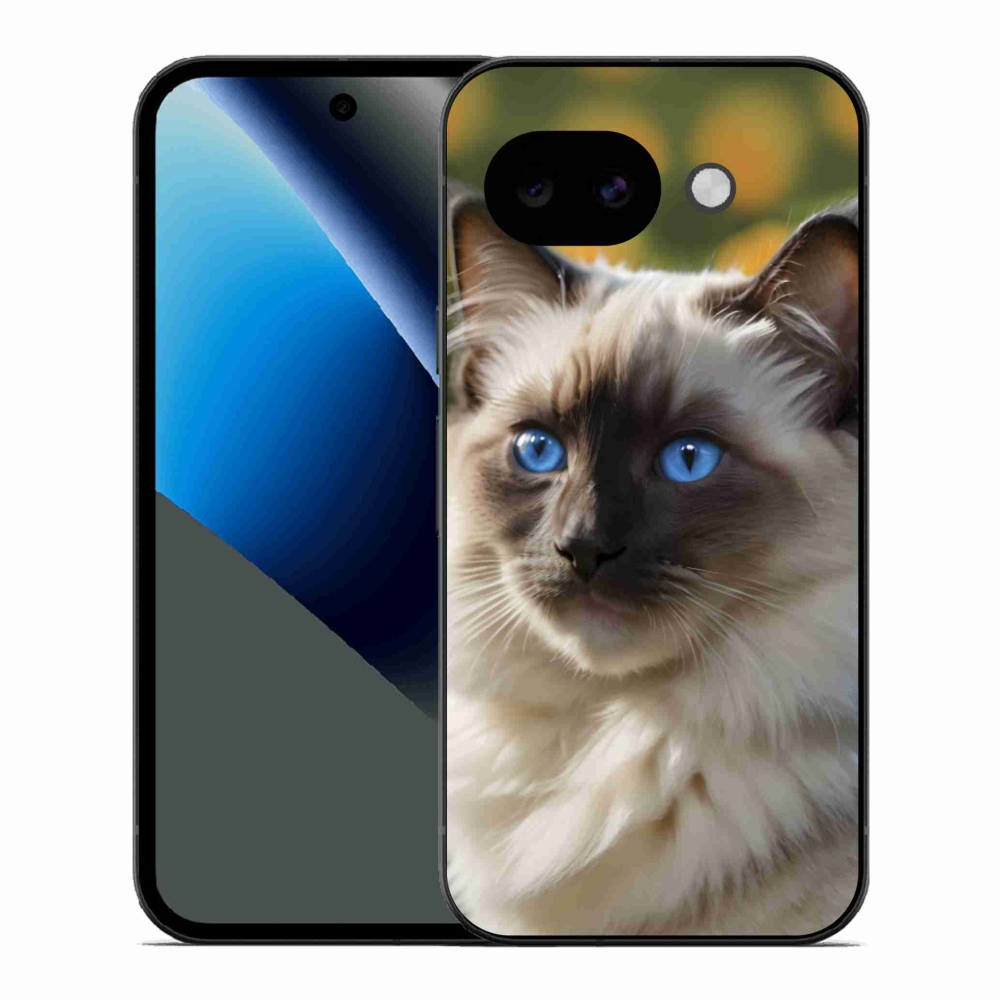 Gélový kryt mmCase na Google Pixel 10a - biely ragdoll