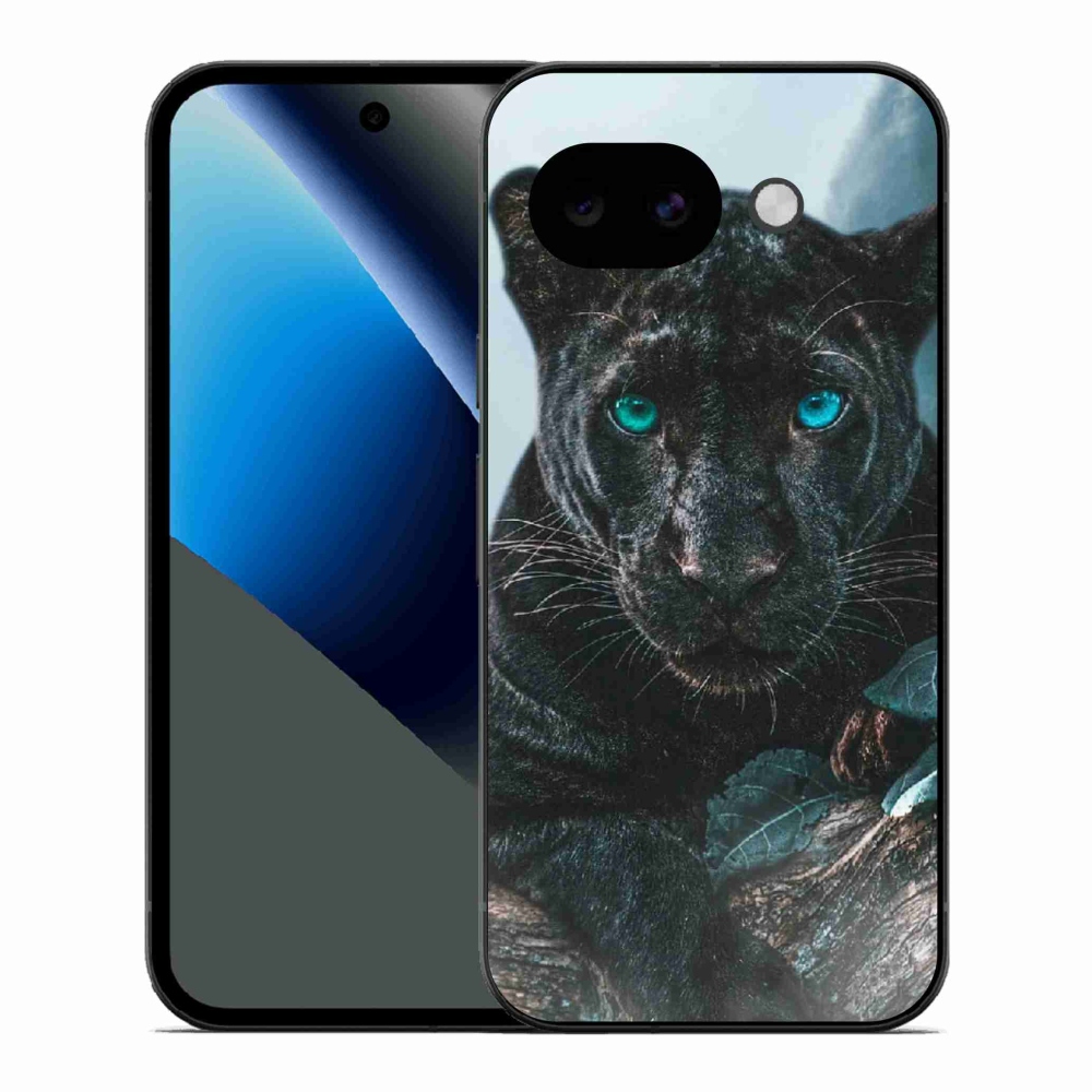 Gélový kryt mmCase na Google Pixel 10a - čierny panter