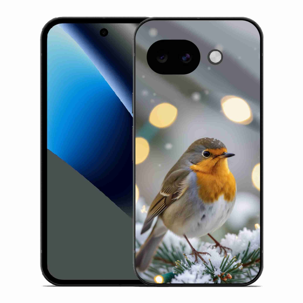 Gélový kryt mmCase na Google Pixel 10a - červienka v zime