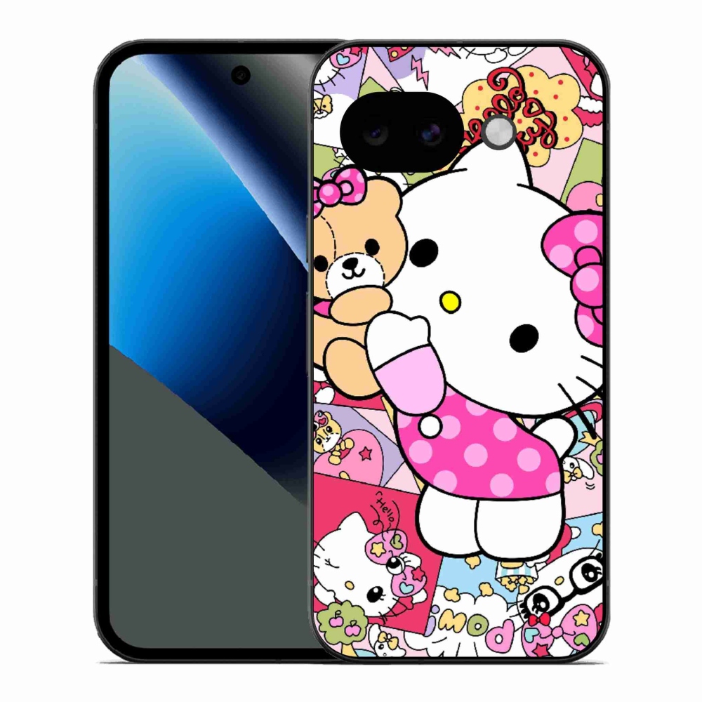 Gélový kryt mmCase na Google Pixel 10a - cute kitty