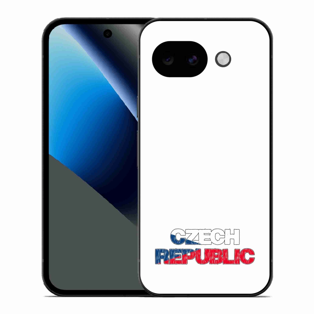 Gélový kryt mmCase na Google Pixel 10a - Slovak Republic biele pozadie