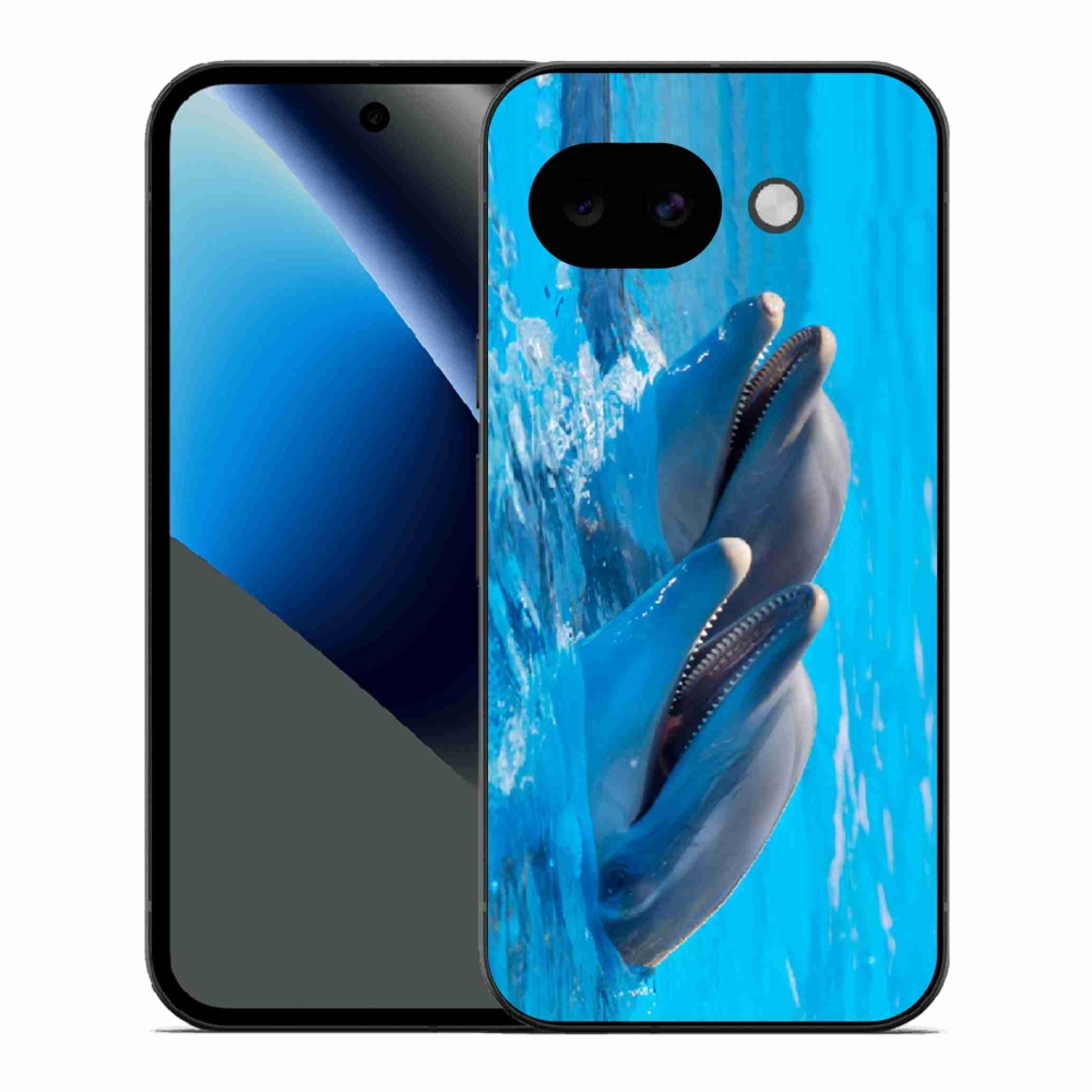 Gélový kryt mmCase na Google Pixel 10a - delfíny