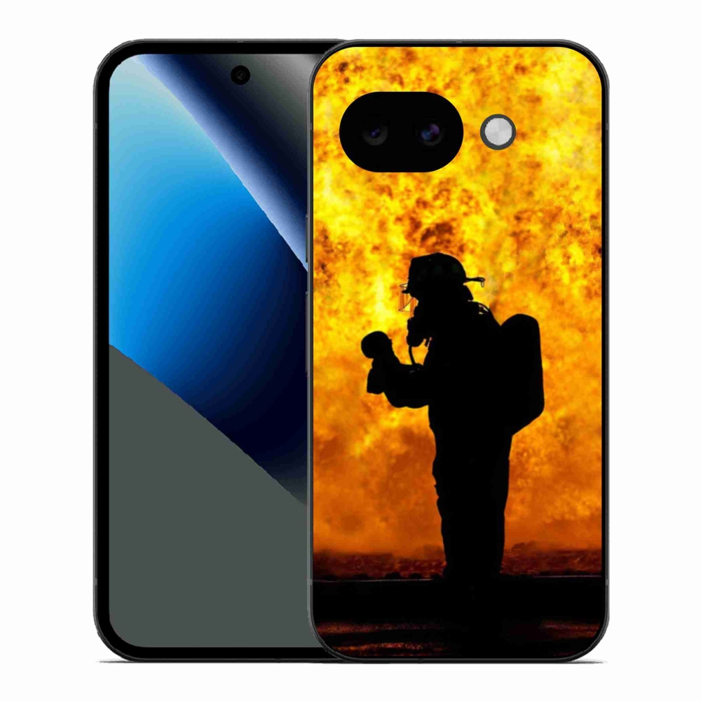 Gélový kryt mmCase na Google Pixel 10a - hasič
