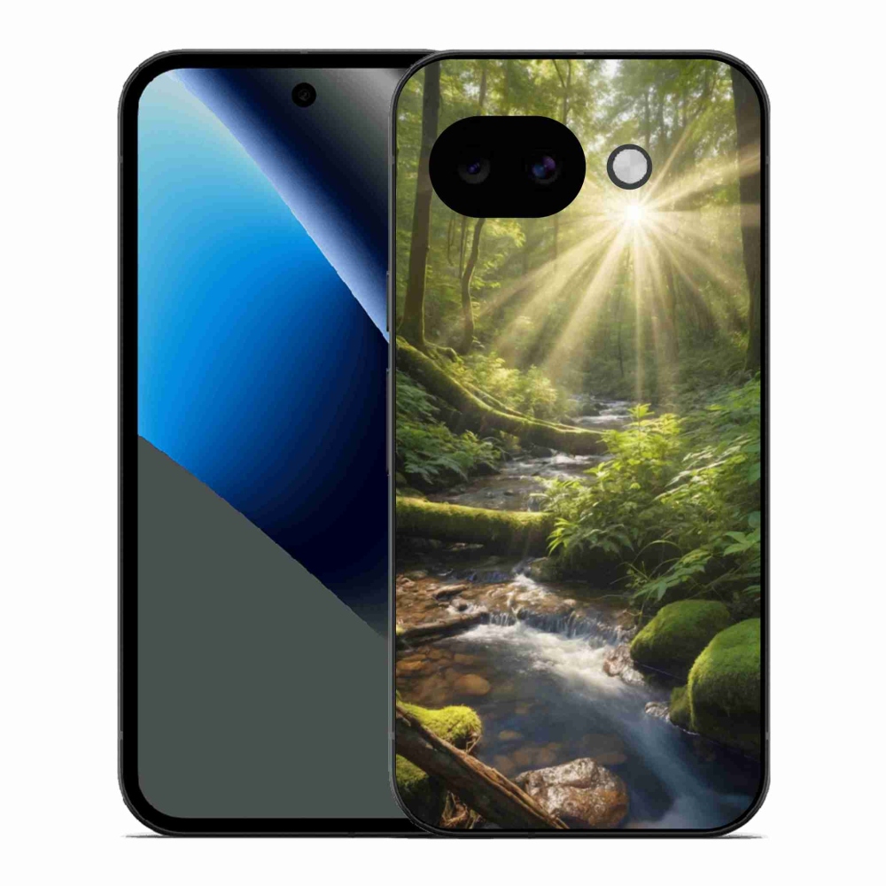 Gélový kryt mmCase na Google Pixel 10a - hlbina lesa