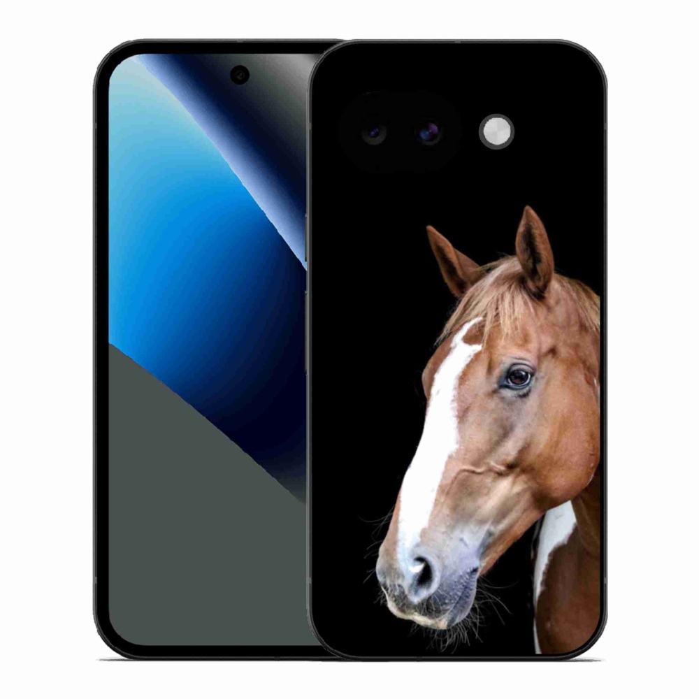 Gélový kryt mmCase na Google Pixel 10a - hnedý kôň 3