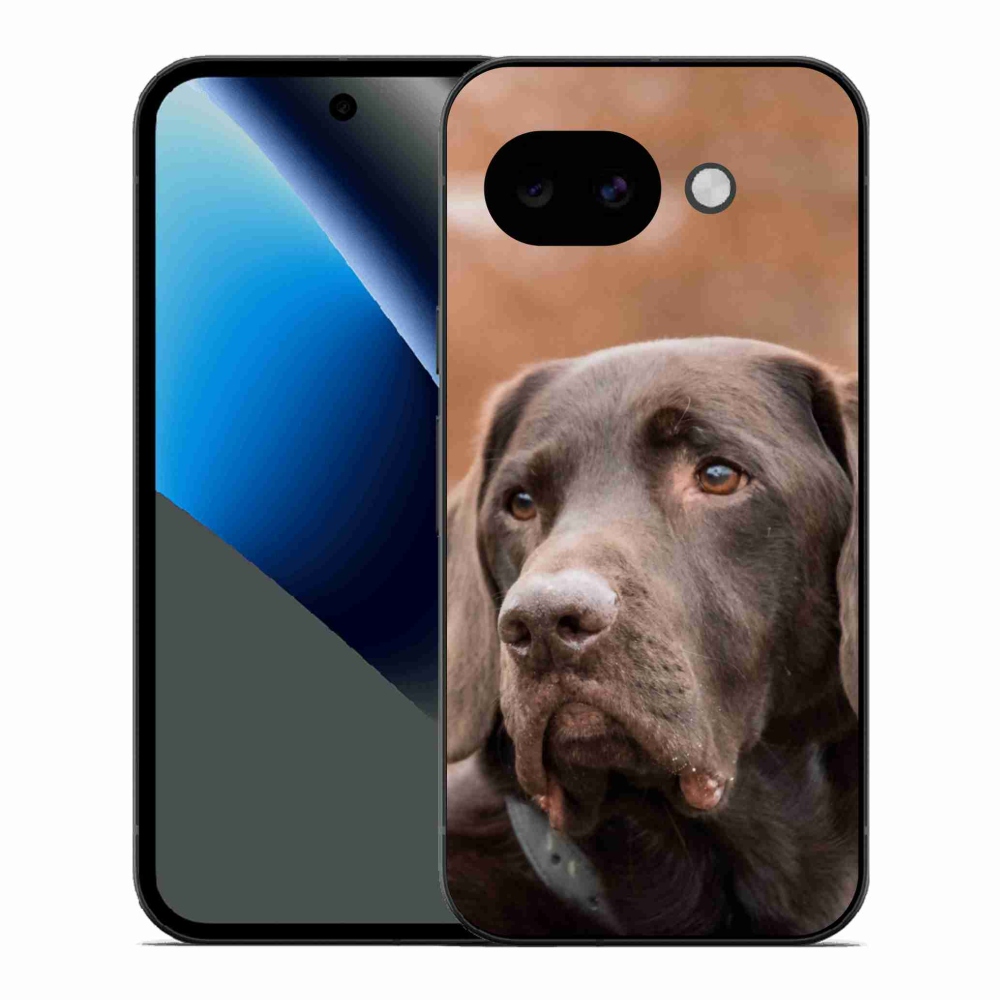 Gélový kryt mmCase na Google Pixel 10a - hnedý labrador